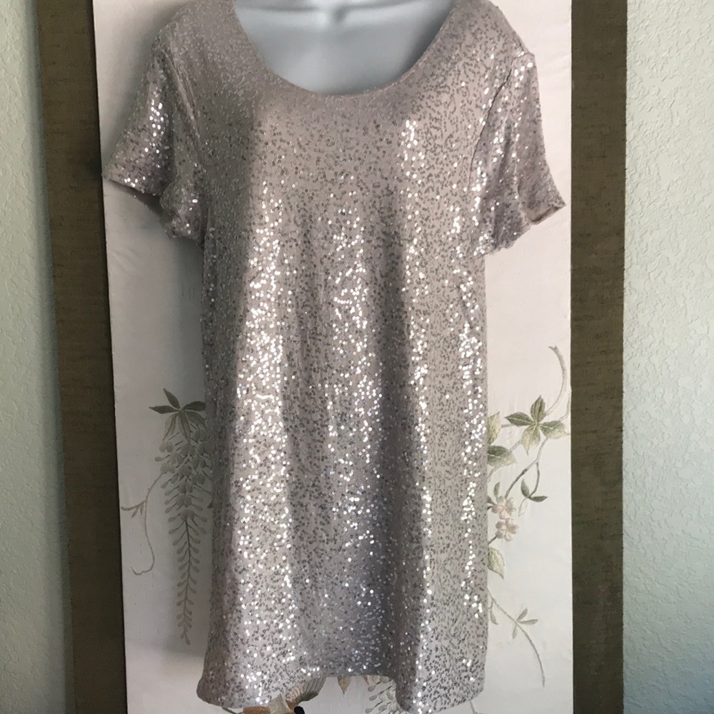 VS mini dress sequins XS